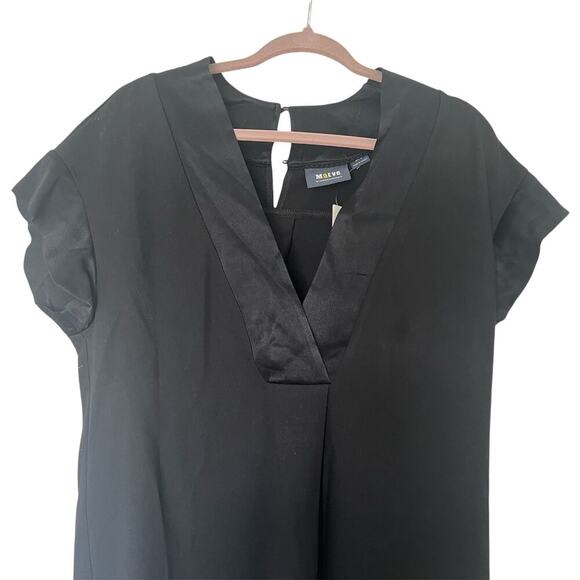 Maeve Anthropologie black dress size M NWT - Picture 2 of 11